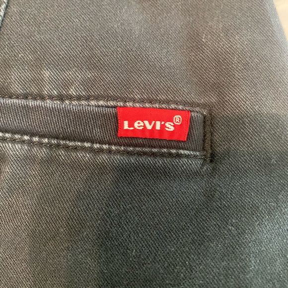 Levis XX Chino Relaxed Taper Size Medium Color Black - Picture 4 of 6